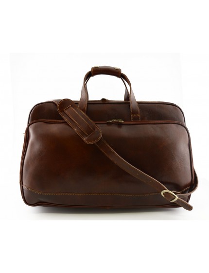 Genuine Leather Trolley Suitcase - Dream Leather Bags