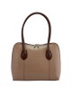 Borsa da Donna in Vera Pelle a Spalla con struttura rigida - Mormy