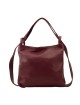 Genuine Leather Shopper Bag and Backpack - Princess