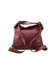 Genuine Leather Shopper Bag and Backpack - Princess