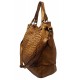 Borsa Shopper in Vera Pelle con Intreccio - Lorea