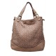 Borsa Shopper in Vera Pelle con Intreccio - Lorea