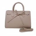DLB - Genuine Leather Handbag with Bow - Staffy - Tuscan Leather Goods