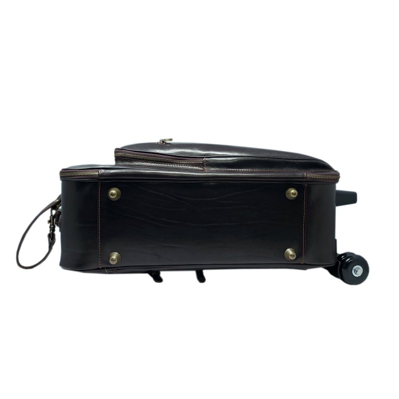 Genuine Made in Italy Leather Trolley - Monte