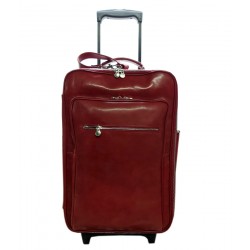 Genuine Made in Italy Leather Trolley - Monte