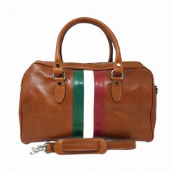 Borsa in Pelle con Tricolore - Missi