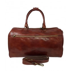 Genuine Leather Travel Bag mod. Medium - Kike