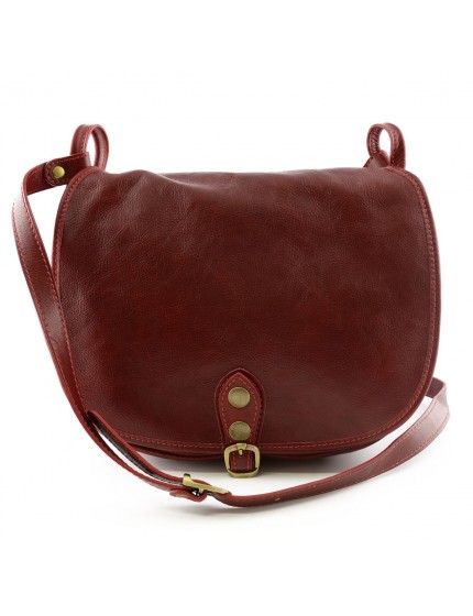 Woman Shoulder Leather Bag - Mirella