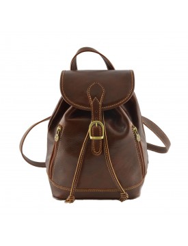 Woman Leather Backpack - Artume - Big
