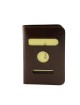 Porta Passaporto in Vera Pelle, 2 tasche interne per carte di credito - Kerou