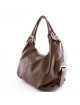 Borsa Shopper in Vera Pelle, Manici con anelli in metallo - Brandie