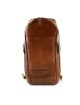 Echtes Leder Herren Rucksack 2 Seitentaschen - Sebas