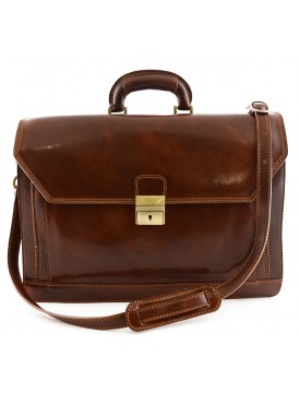 Leather Briefcase - Asilea