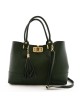 Borsa per Donna a Mano con Accessorio in Pelle - Janet
