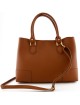 Borsa per Donna a Mano con Accessorio in Pelle - Janet