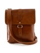 Echtes Leder Tasche für Herren mit Magnetverschluss - Tolom
