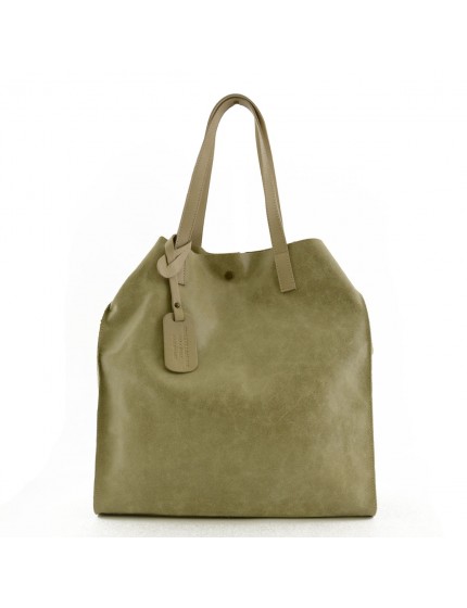 Bolso Shopper en Piel Verdadera - Greta