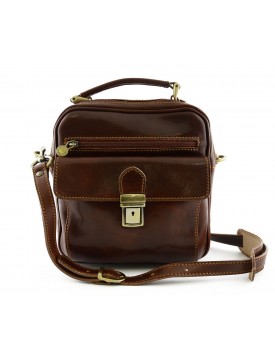 Genuine Leather Bag for Man with 2 Front Pockets - Humpy