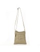 Borsello in Vera Pelle 2 Tasche Frontali - Flavius