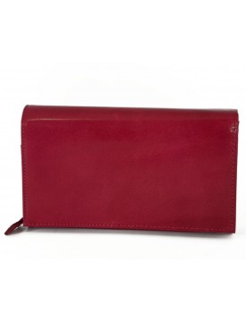 Woman Genuine Leather Wallet Multi Compartments - Andrea