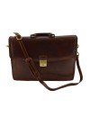 Leder Aktentasche - Nelly