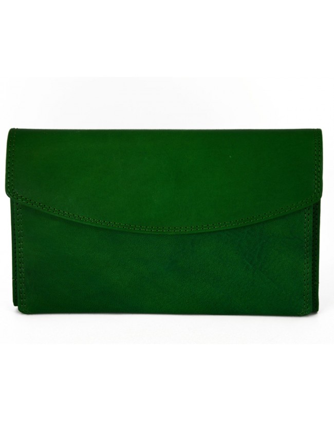 Portafoglio da donna con pochette in pelle PU vintage con cera d'olio, borsa da donna per telefono di grande capacà, cinturino da donna, semplice porta carte  1524