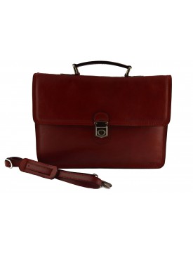 Cartable en Cuir Véritable - Tom