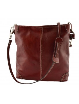 Damen Leder Schultertasche - Aita