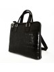 Genuine Leather Woman Briefcase Crocodile Printed - Gaiaco