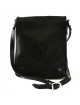 Genuine Leather Crossbody Bag 2 Compartments and Adjustable Shoulder Strap - Ronan
