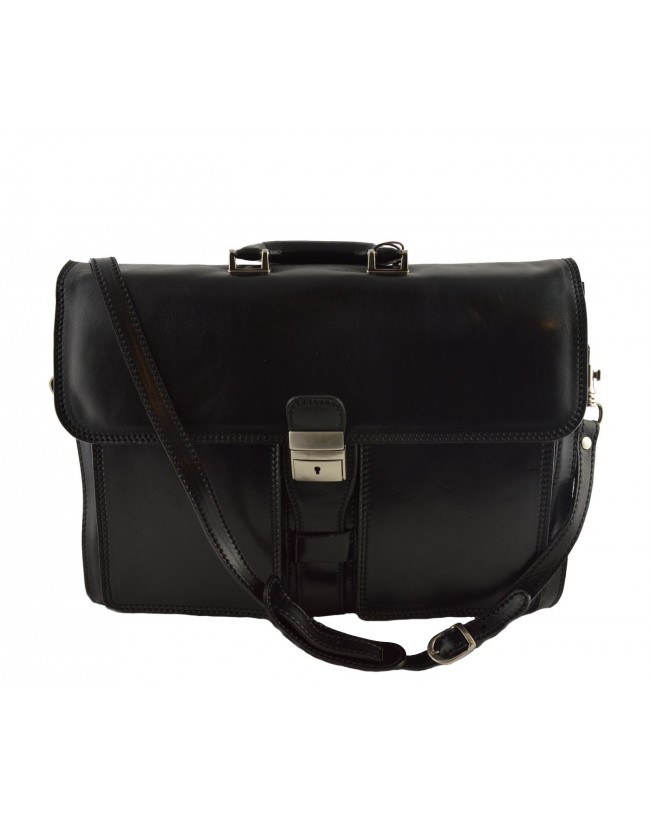 Piquadro Pan Cartella Porta Pc 15", In Pelle Nero - Prodotti