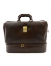 Sac Médecin en Cuir Véritable, Double-fond - Kallan