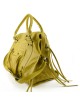 Borsa donna in Vera Pelle con Borchie e Lacci - Adriana
