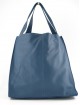 Borsa Shopper in Vera Pelle con Ciondolo in Pelle - Lilli