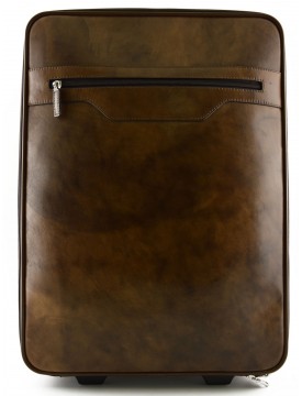 Leather Trolley with Outside and Inside Pockets - Rumbo
