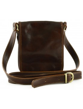 Genuine Leather Bag for Man 2 compartments - Lucio