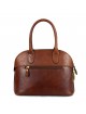 Leather Handbag for Woman with Padlock - Frida