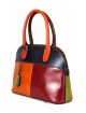 Leather Handbag for Woman with Padlock - Frida