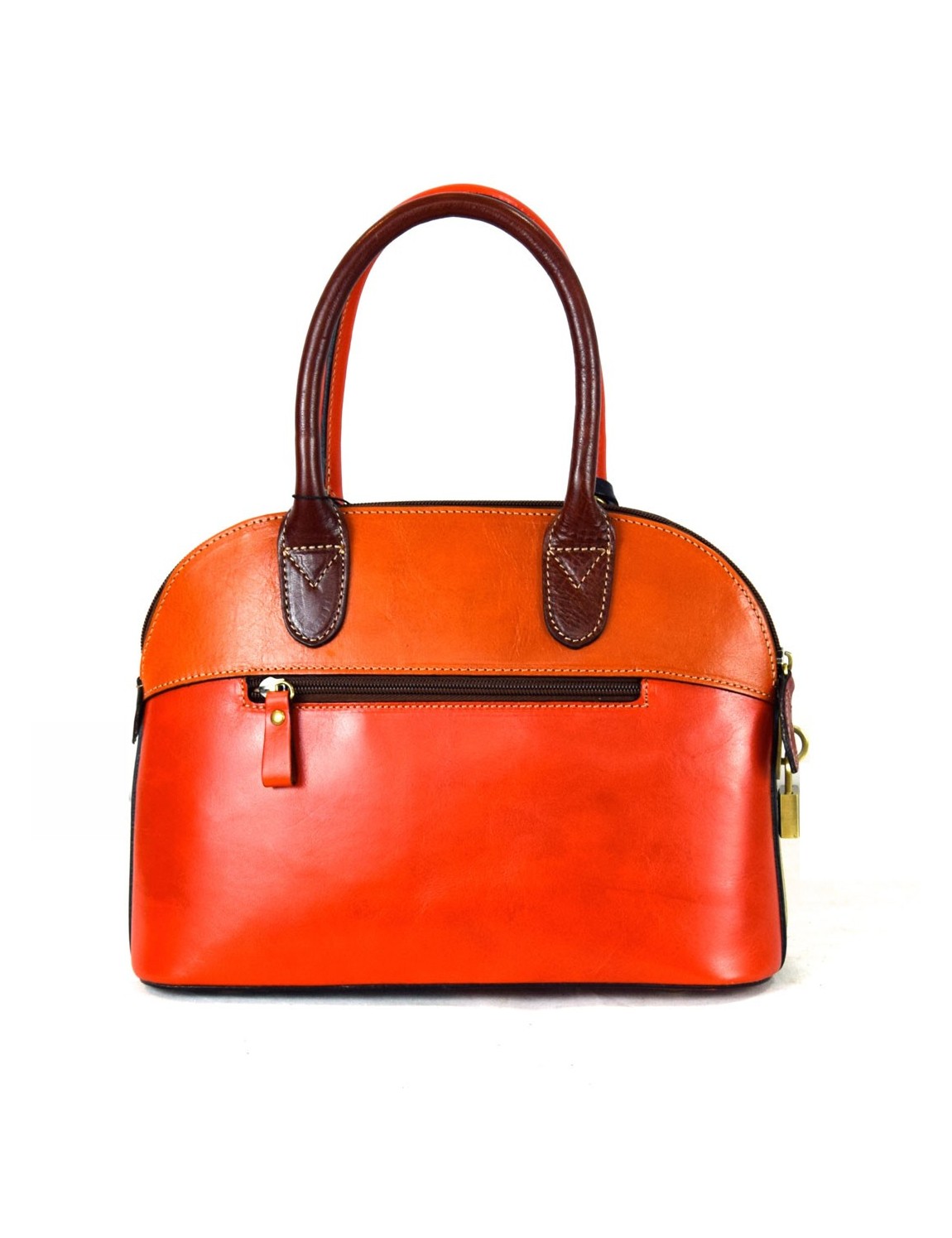 Sac Main en Cuir pour Femme avec Cadenas Frida