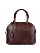 Leather Handbag for Woman with Padlock - Frida