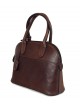 Leather Handbag for Woman with Padlock - Frida