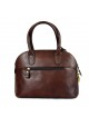 Leather Handbag for Woman with Padlock - Frida