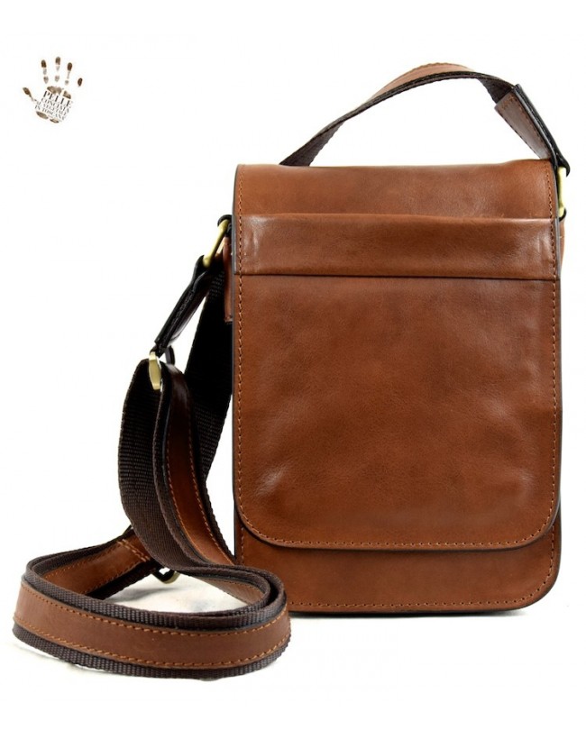 Sac pour Homme en Cuir au Tannage Vegetal Pepper