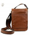 Bolso de Bandolera para Hombre en Piel de Curtido Vegetal - Pepper