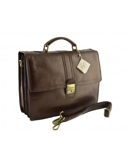 Leather Business Bag - Nethuns