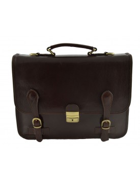 Leather Business Bag - Nortia