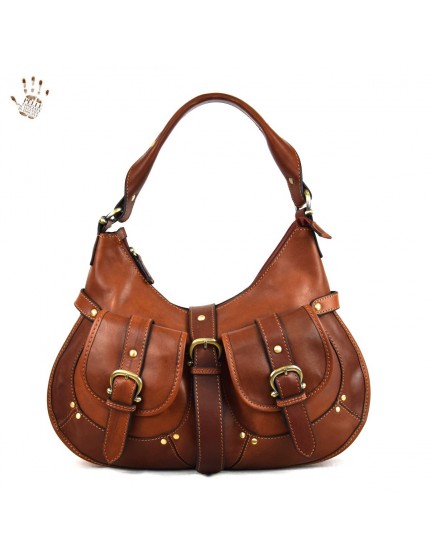 Damen Leder Schultertasche - Diana