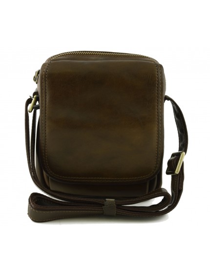 Crossbody Genuine Leather Man Bag - Lorenzo