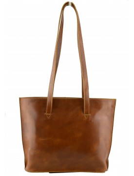 Genuine Leather Shoulder Bag - Norina