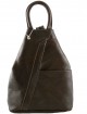 Bolso de Espalda para Mujer en Piel Verdadera con Bandoleras Ajustables - Marisol
